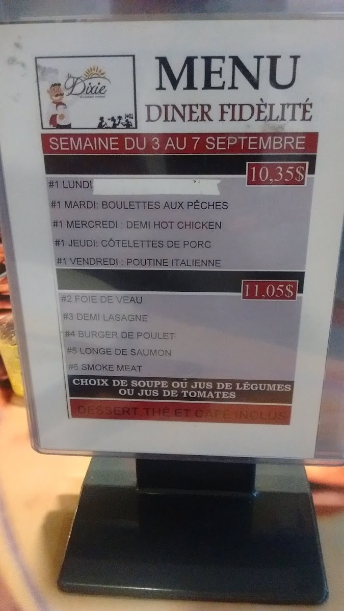 Menu Resto Le Dixie-9